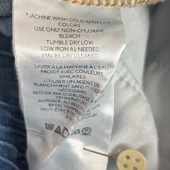 We The Free Luna Denim Pull On Cotton Jeans in Stardust Blue - Size Medium - Picture 8 of 10